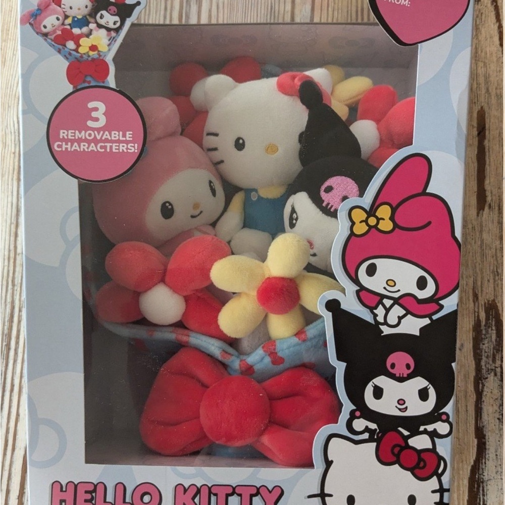 Sanrio Hello Kitty Bouquet Plush Set